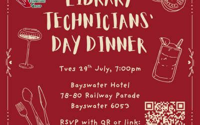 ALIA WALT Library Technician’s Day Dinner 2025